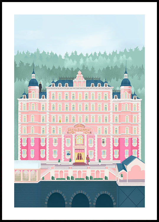 A Grand Budapest Hotel plakátja