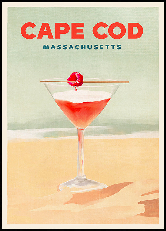 Vysoký koktail z Cape Cod
