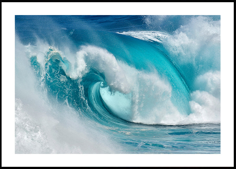 Kai vandenynas virsta mėlyna ugnimi Plakatas