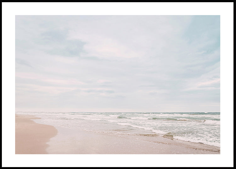 At the coast Poster