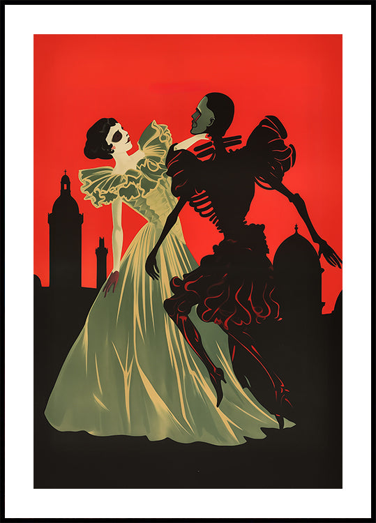 Poster Dansul morții
