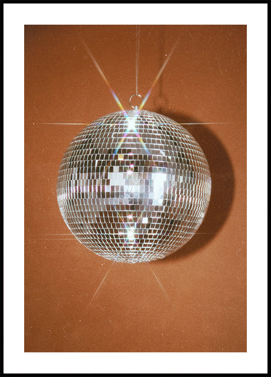 Orange Disco Ball (NEW)