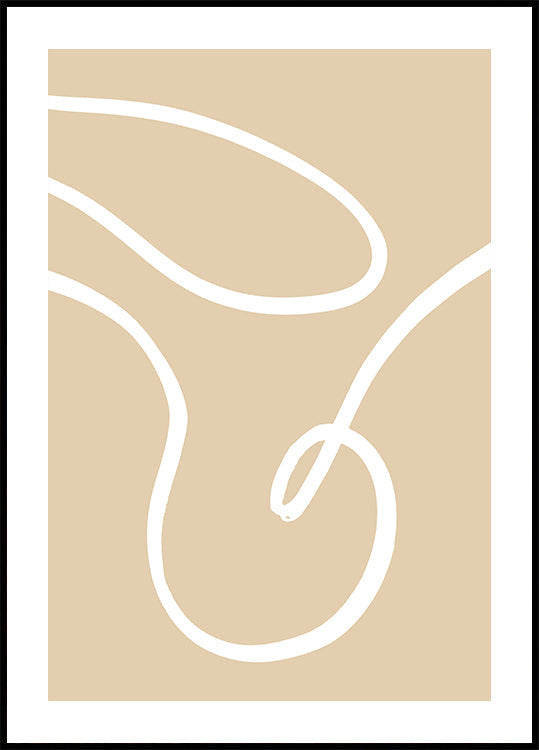 Afiș Beige Lines 02