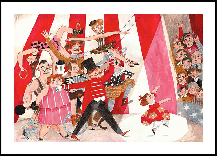 Cirkusz a városban plakát