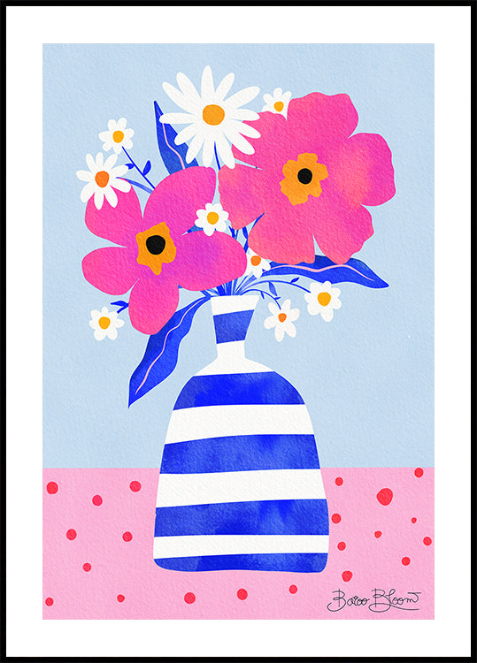 Maximalistesch Blummen Vase