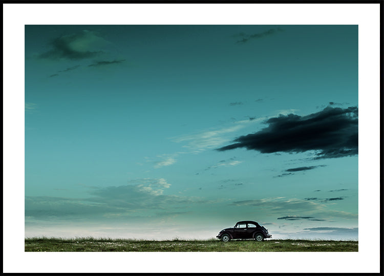 Punane VW Beetle