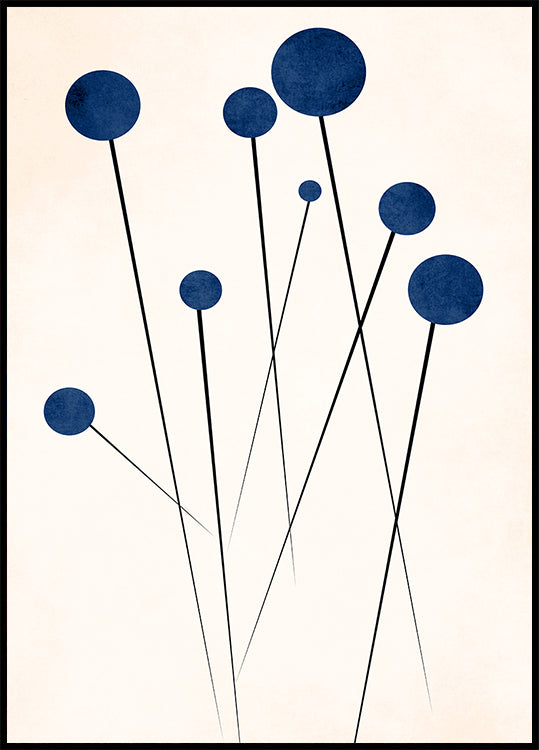 Wild Blueberries Poster