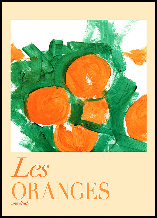 Les Oranges Une Étude 1 Plakat