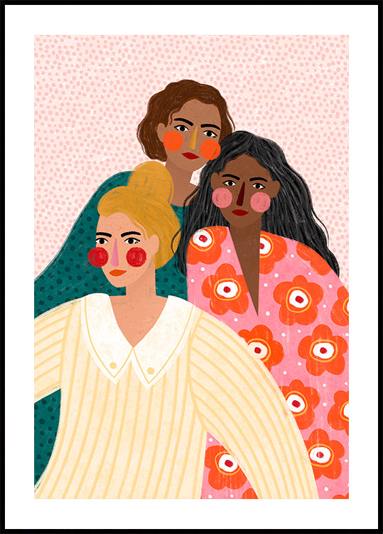 Lány barátok poszter