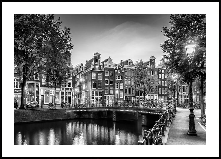 AMSTERDAM Idülliline mulje Single - Monochrome Plakatilt