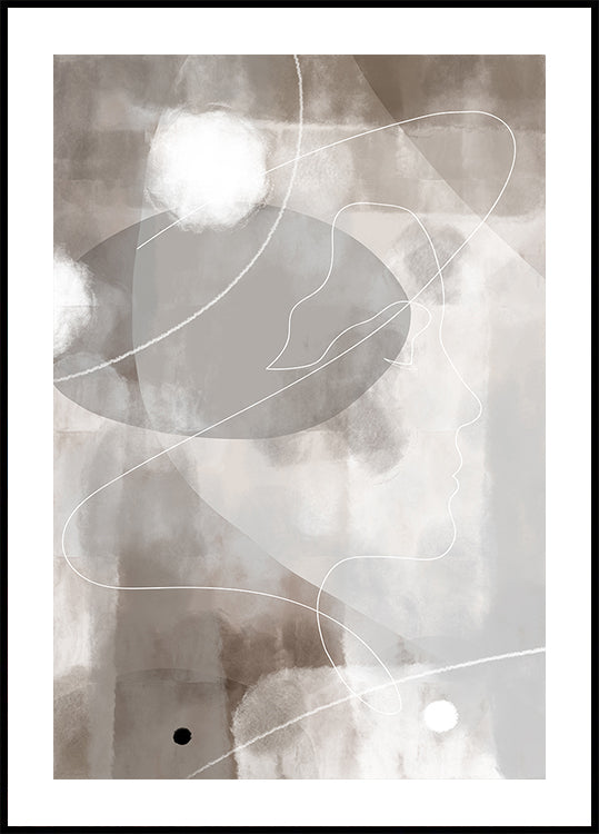 Abstrakt Profil Poster