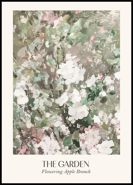 Flowering Apple Branch Plakat - Posterbox.dk