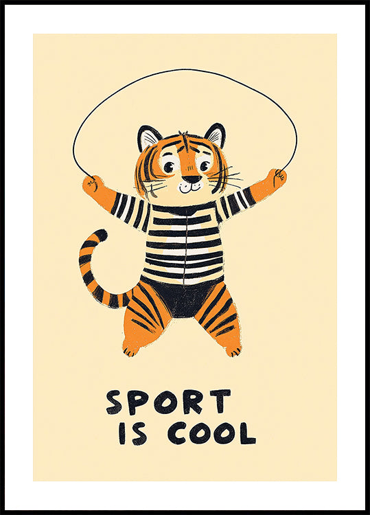 Sprangen Tiger Spaass