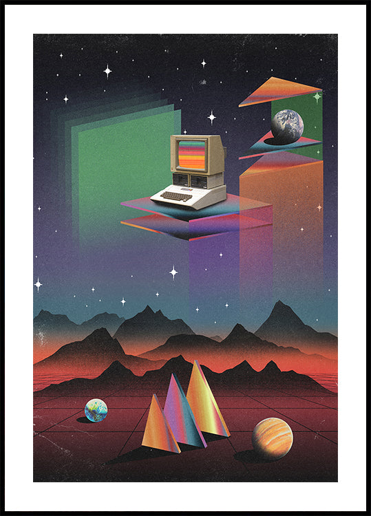 Computer CRT din anii 80