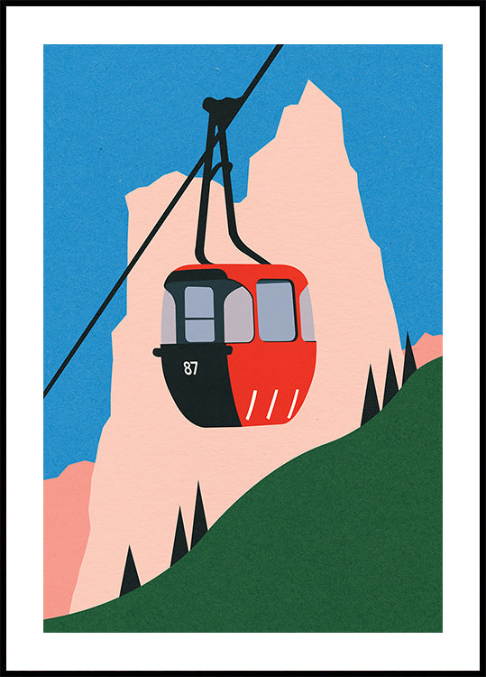 Allgäu Alpide plakat