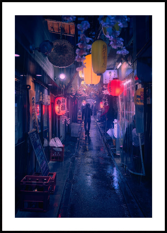 Tokyo Blue Rain