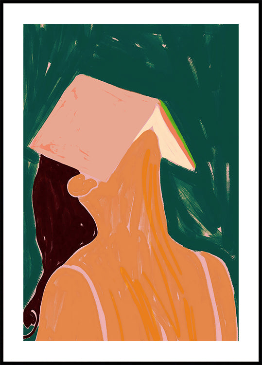 Plakatas Skaitymas tarp eilučių