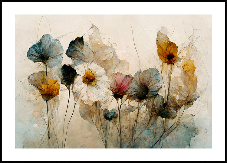 Whispering Blooms Poster