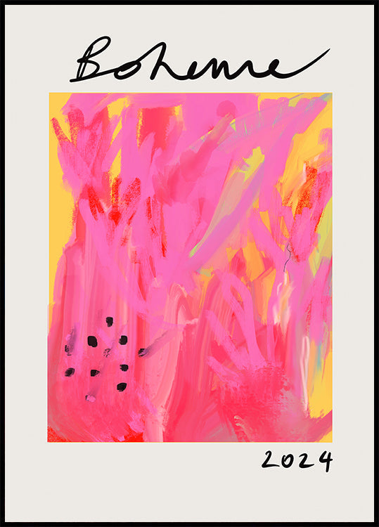 Bohemeyellow Ratioiso Poster