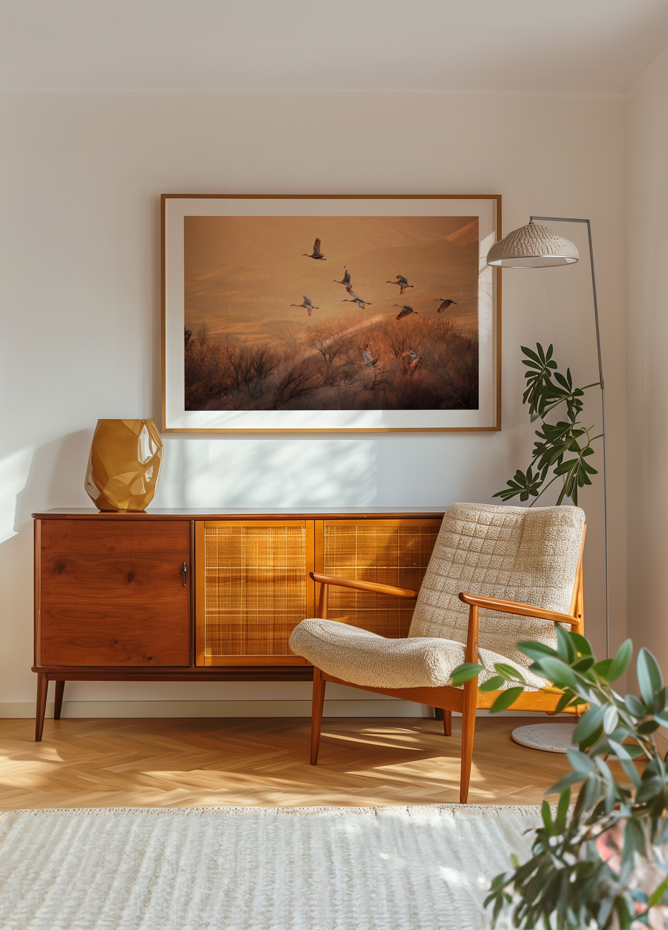 Golden Stonn Cranes