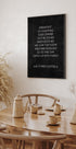 Letter Board No. 3 Plakat - Posterbox.dk