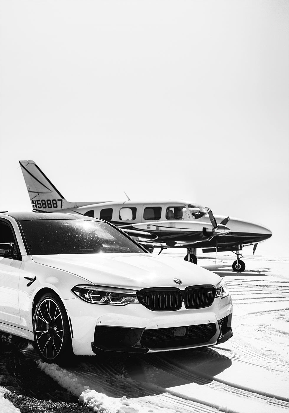 Luxury Life BMW Plakat - Posterbox.dk