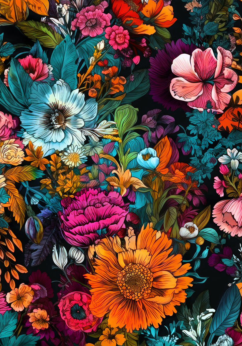 Meadow flowers 6 Plakat