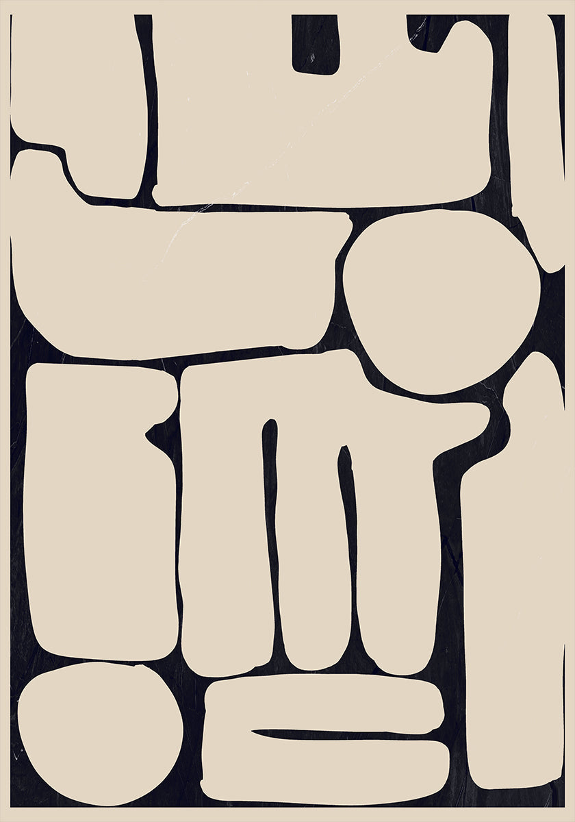 Kaasaegsed abstraktsed minimaalsed kujundid 161 plakat