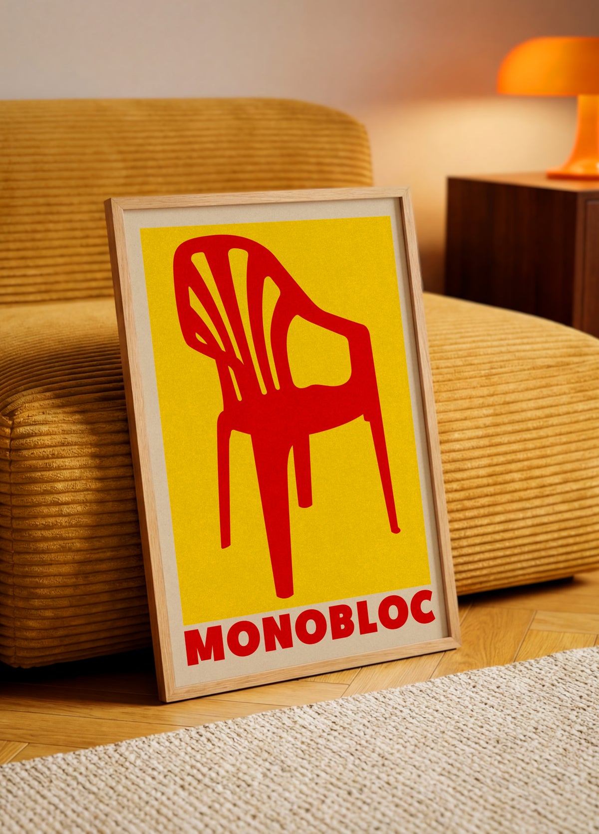 Punane monoblokk tool