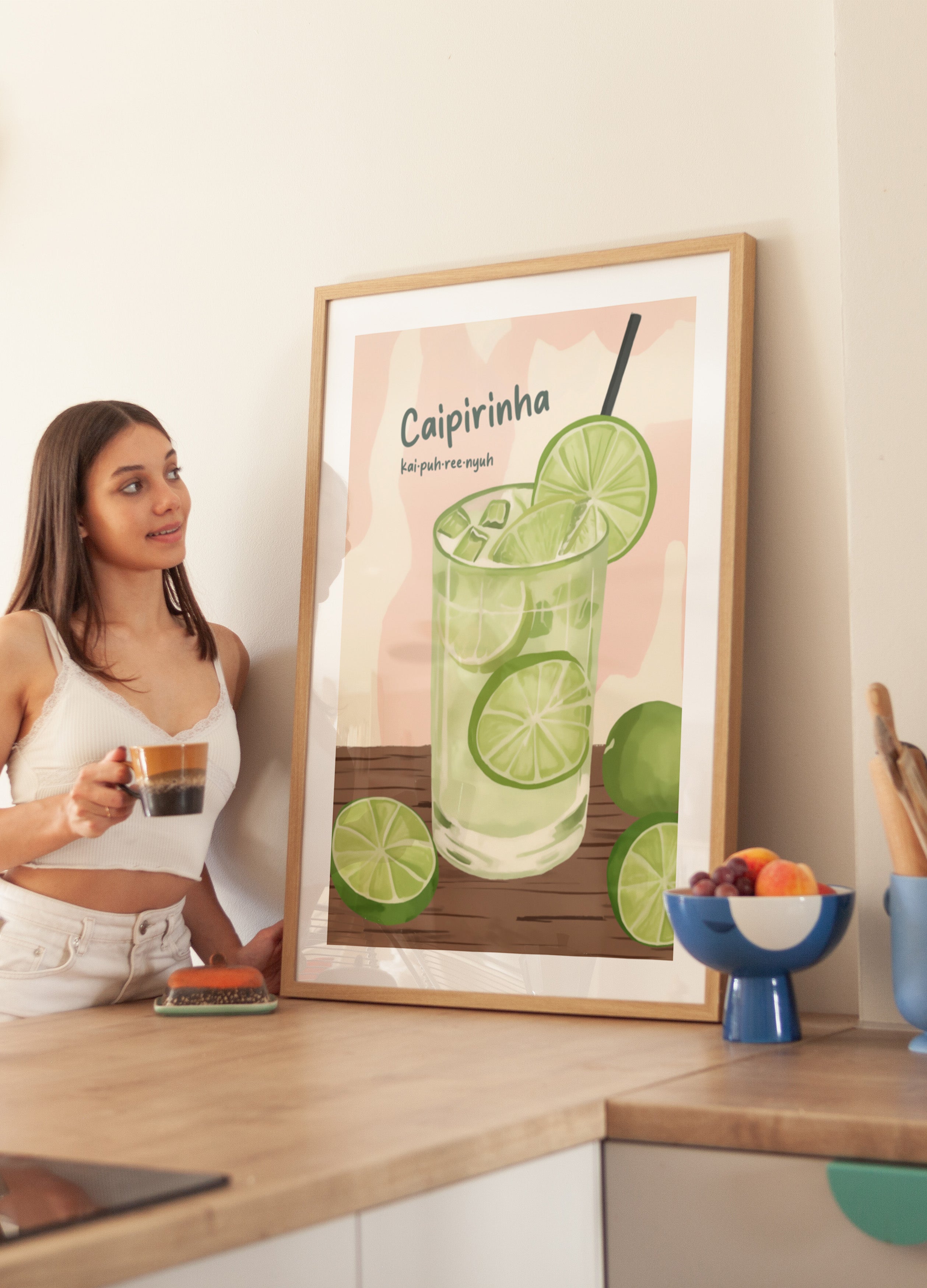 Osviežujúca limetková Caipirinha