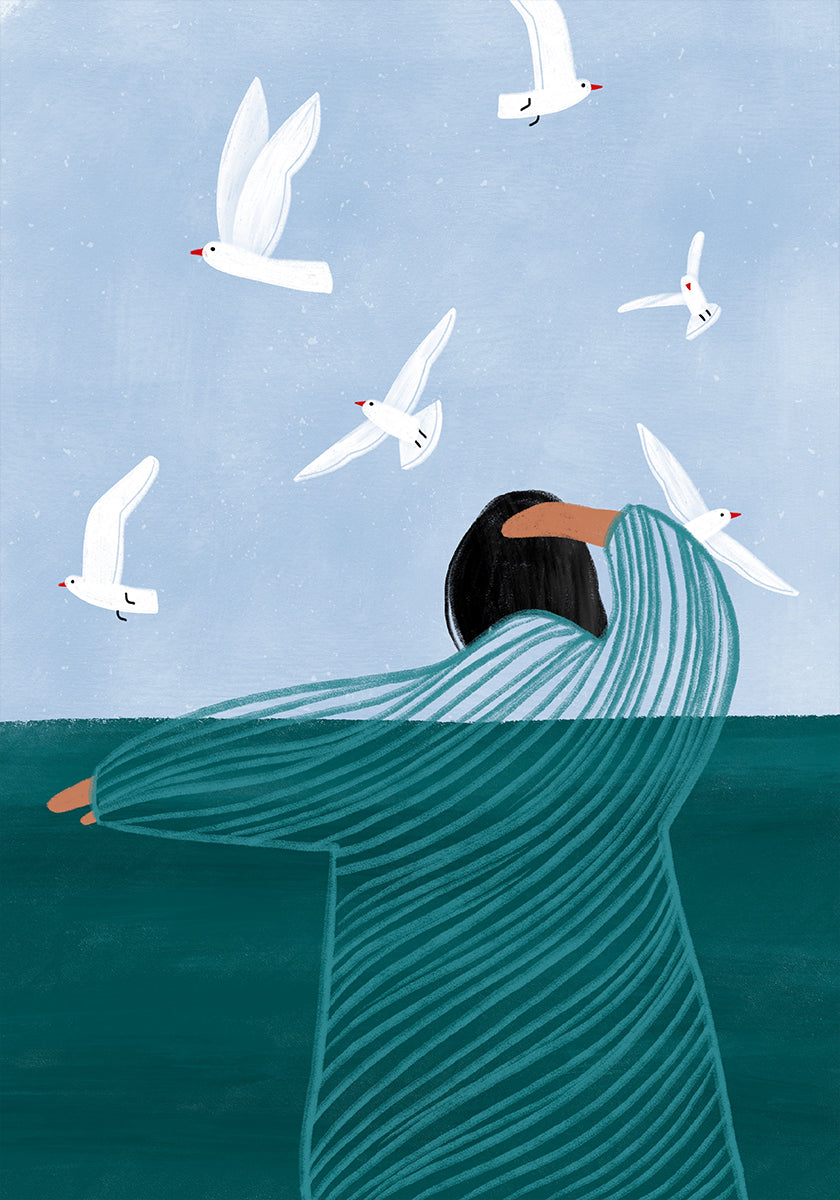 Seaside Serenity Plakat