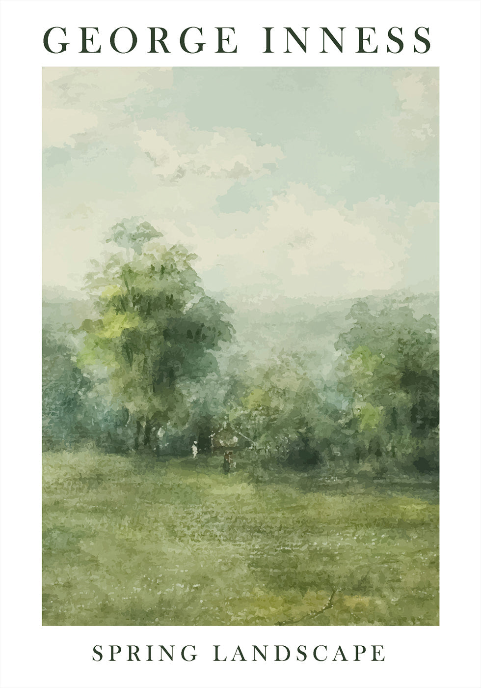 Spring Landscape Plakat - Posterbox.dk