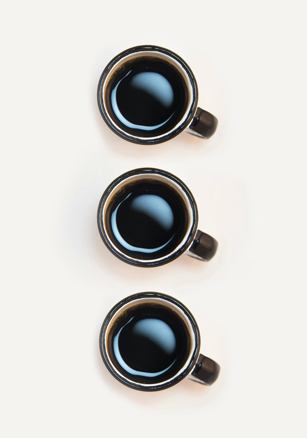 Three Cups Of Coffee Plakat - Posterbox.dk