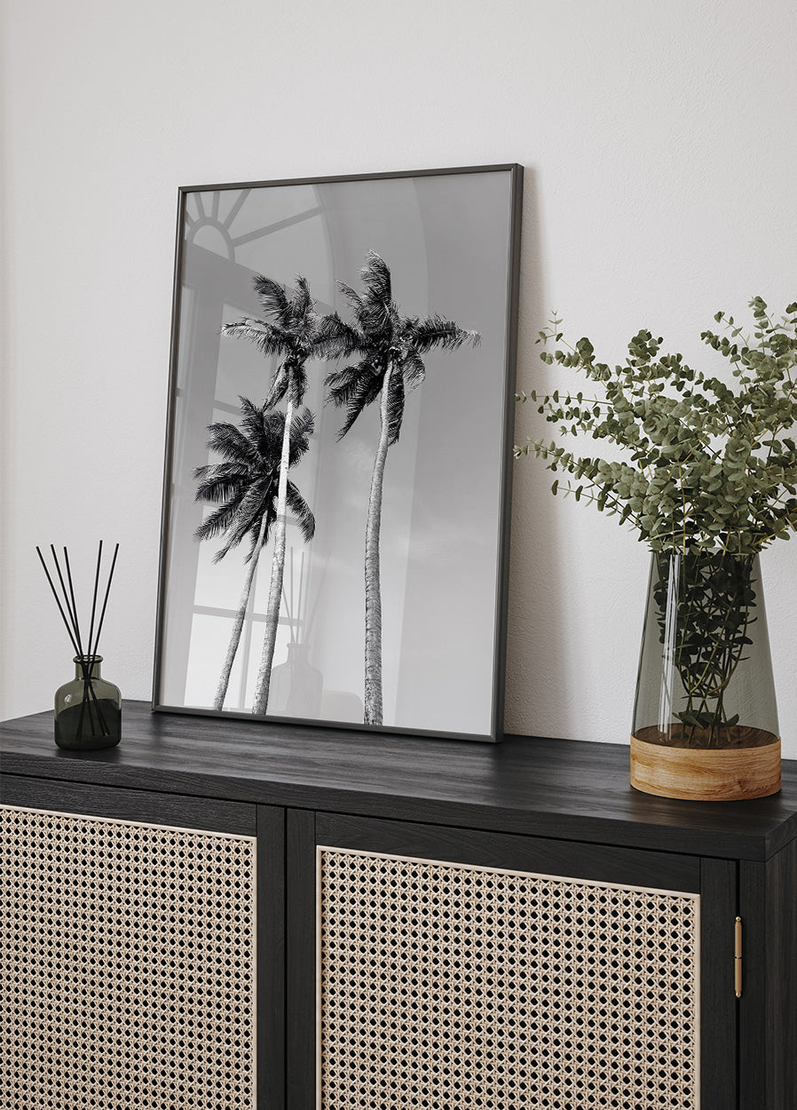 Three Palm Trees Plakat - Posterbox.dk