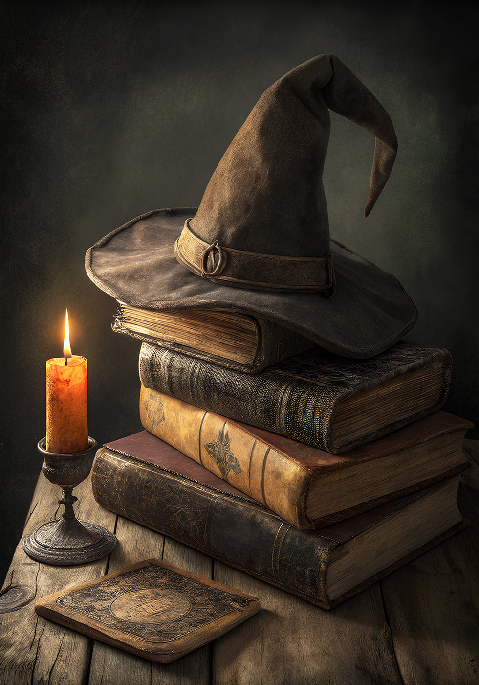 Witchy Spell Books plakatas