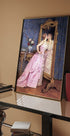Woman Looking in Mirror Plakat - Posterbox.dk