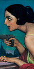 Woman with a Gun Vintage Plakat - Posterbox.dk