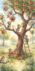 Mice picking apples Poster - Posterbox