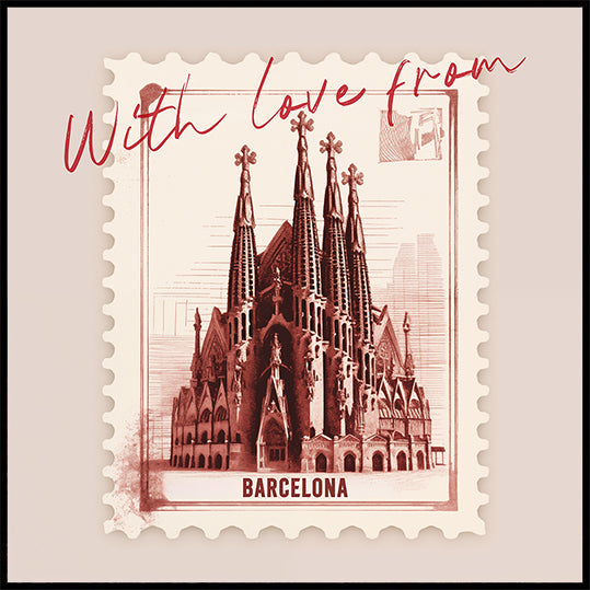 With Love From Barcelona (NEW) - Posterbox