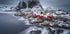 winter Lofoten islands Plakat - Posterbox