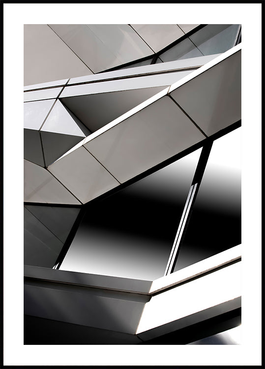 White Facade Plakat - Posterbox