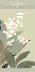 Flower Market New York Lily of the valley Plakat - Posterbox