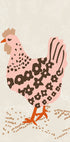 Pink hen on the grass (NEW) - Posterbox