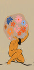 World On Her Shoulders Plakat - Posterbox