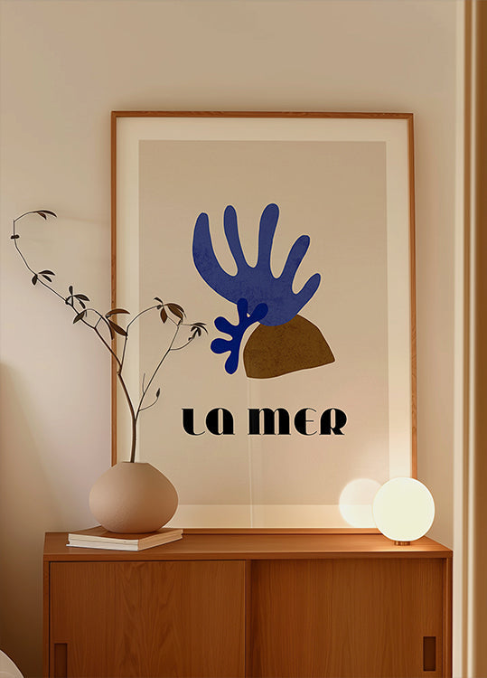 La Mer Abstract Ocean Poster No. 01 (NEW) - Posterbox