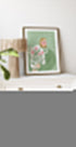 The Woman With Pink Vase Plakat - Posterbox