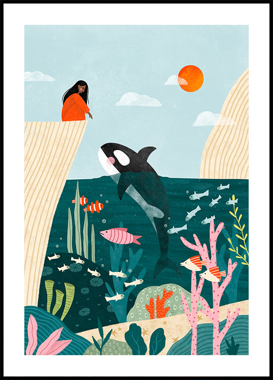 Underwater Scene - Posterbox