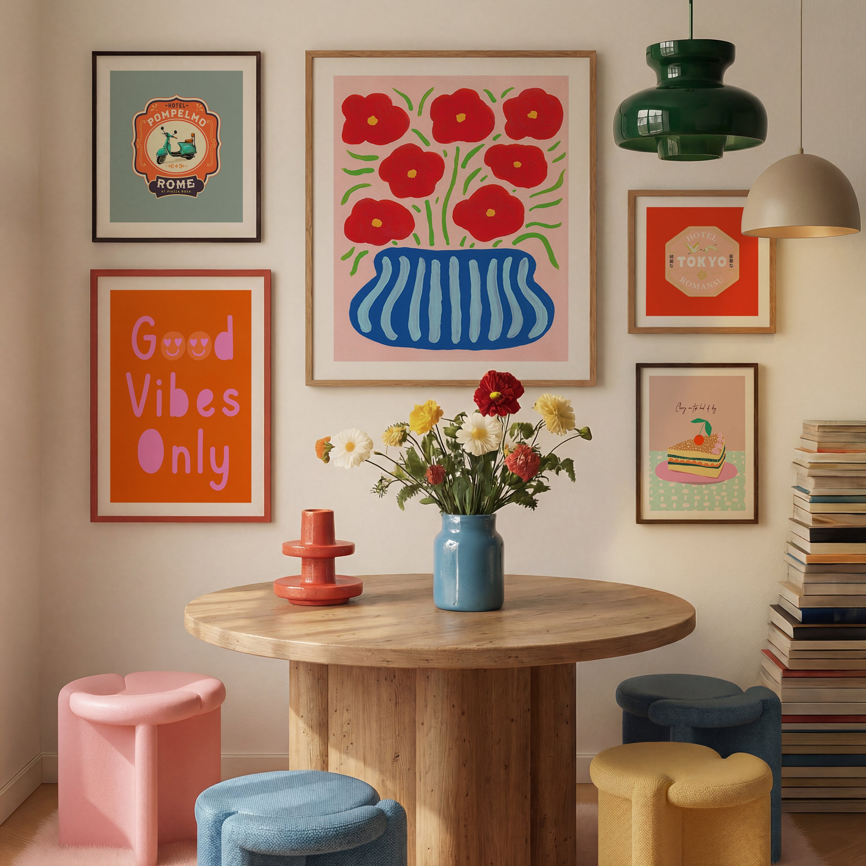 The Sweet Escape Wall Set - Posterbox