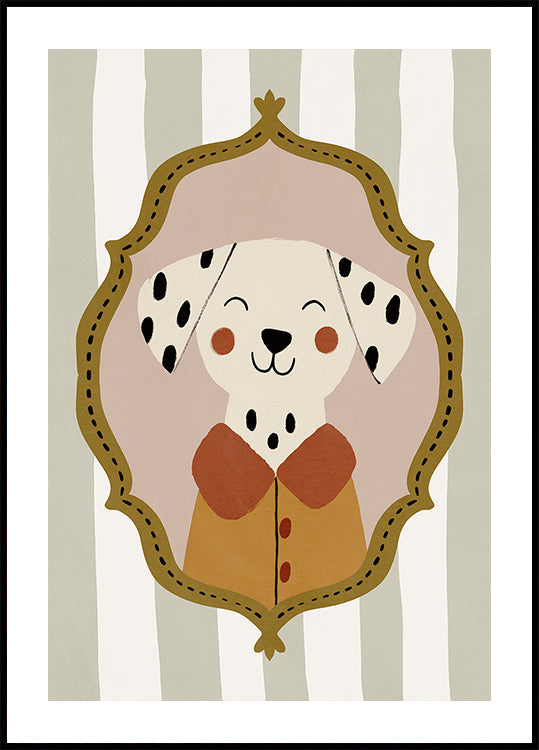 Happydogportrait Plakat - Posterbox