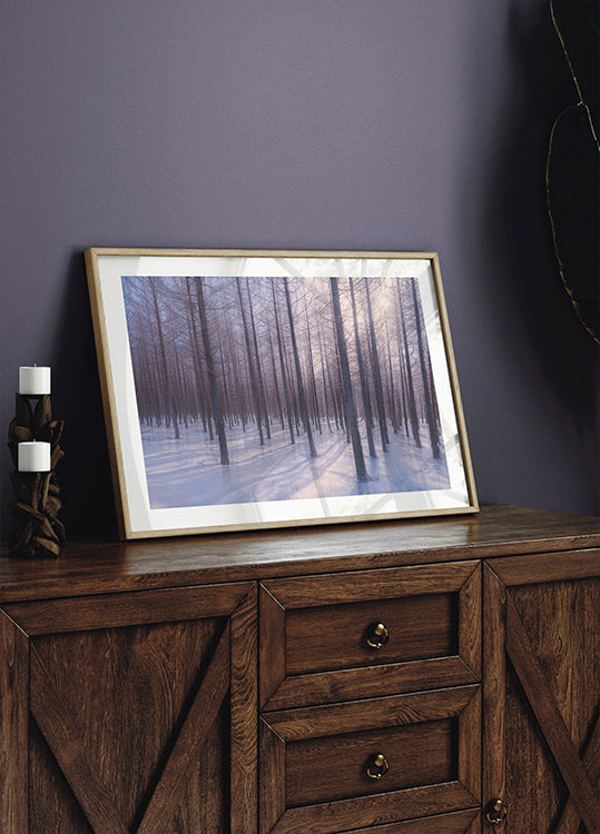 Silent Winter Symphony Plakat - Posterbox